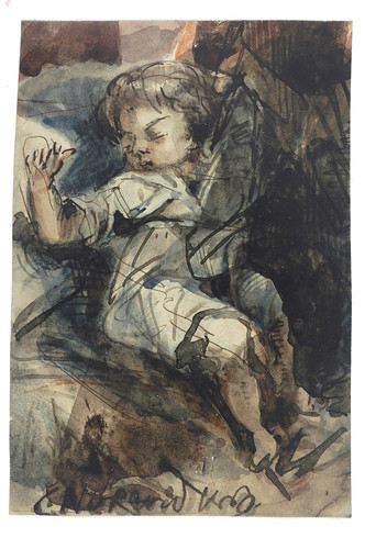 020-Niño dormido-Cyprian Kamil Norwid- 1821-1883