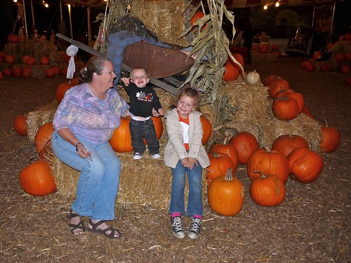 pumpkins with grandma