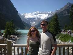 Clare & Dennis at Lake Louise