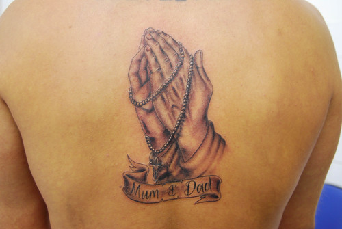 praying hands revisited tattoo johnny gage Tags blackandwhite tattoo ink