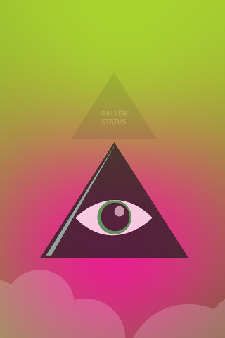 magic eye wallpaper. Magic Eye/8-Ball Status iPhone Wallpaper