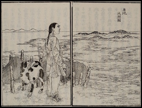Mamiya Rinzo - Kita Ezo zusetsu vol. 1 (1855) duo a