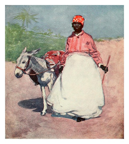 019-Campesina de camino al mercado en Barbados-The West Indies 1905- Ilustrations Archibald Stevenson Forrest