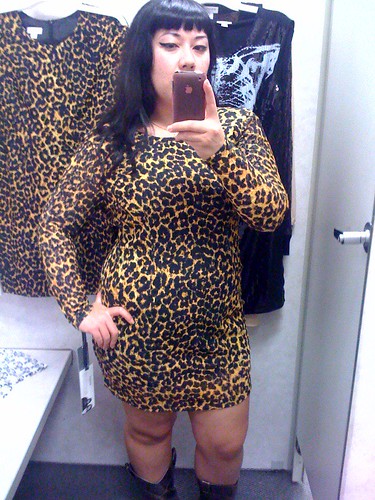 The leopard dress was one of