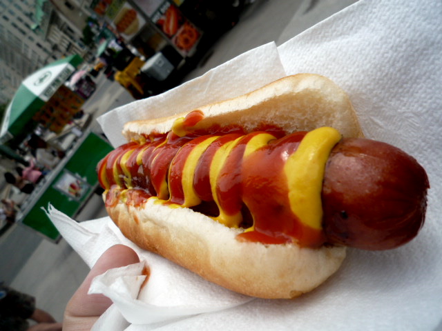 New York hot dog