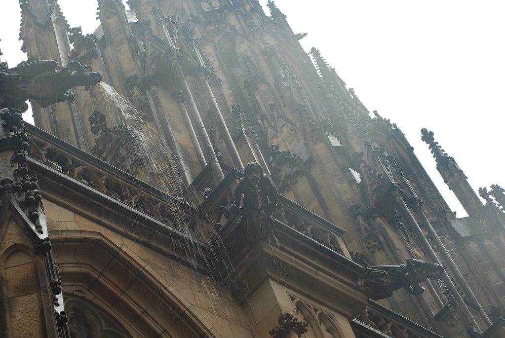 Gargoyles on St. Vitus Cathedral