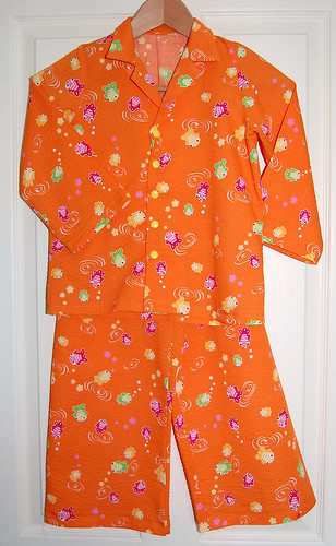 Japanese Goldfish Pyjamas For Sid