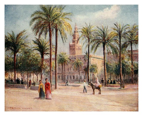 012-Sevilla Plaza de San Fernando-Southern Spain 1908- Trevor Haddon