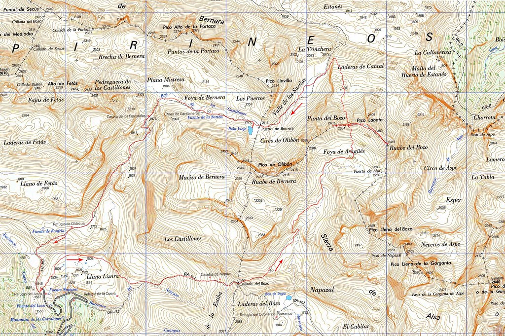 Mapa circular por Bernera
