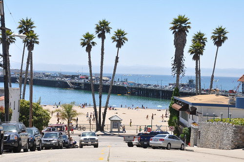 View down Main Street in Santa Cruz