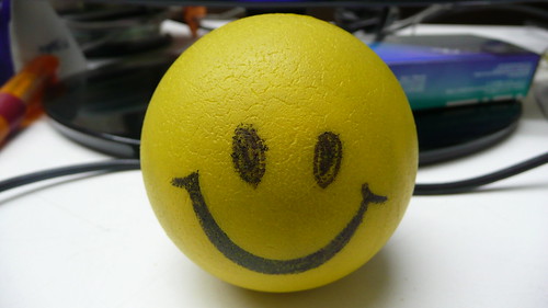 Don't worry be happy - stress squeeze ball