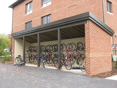 Eastern Mennonite University's new Bike Shed