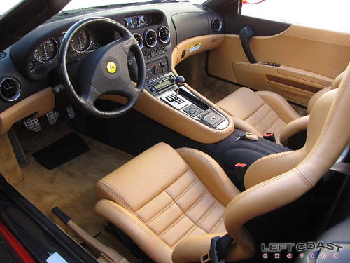 Ferrari 550 Barchetta Pininfarina Interior