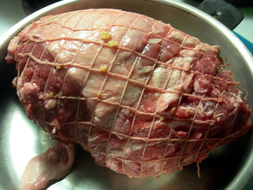 Lamb shoulder roast