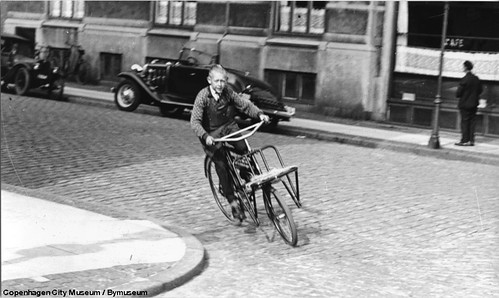 Copenhagen Bike Messenger ca. 1950