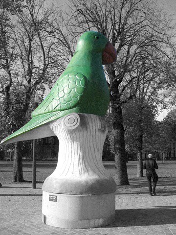 Bird Sculpture in Lille, France
