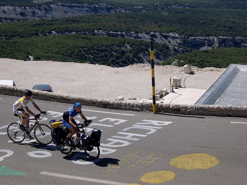 Ventoux – one of the toughest climbs of them all. Photo: wonderer with a camera