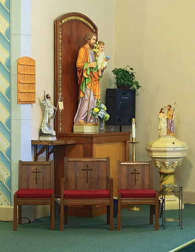 Our Lady Help of Christians Roman Catholic Church, in Weingarten, Missouri, USA - Saint Joseph