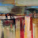 ETOSHA ZEBRA _ 70 x 125 cm _ mixed media on canvas (Price on request)