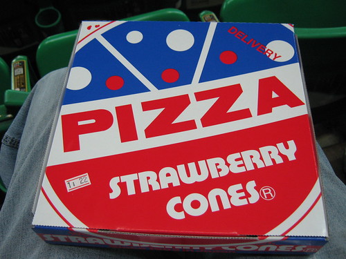 Everyone knows that Strawberry Cones is synonymous with pizza!