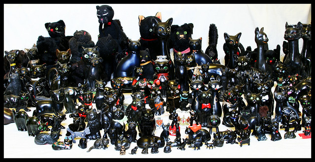 My black cat collection... full line-up!!