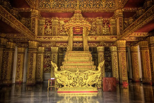 Inside Wat Haw Pha Bang