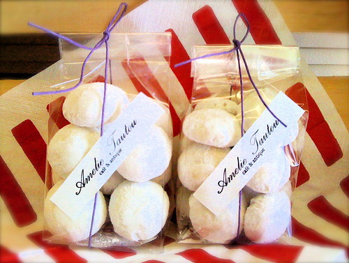2 kinds of Hazelnut／ヘーゼルナッツのスノーボール(2009/12/07)