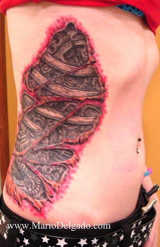 side tattoos for women. Tags: side tattoo, female