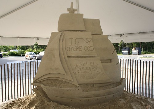  Annual Mashpee Commons Sand Sculpting Festival