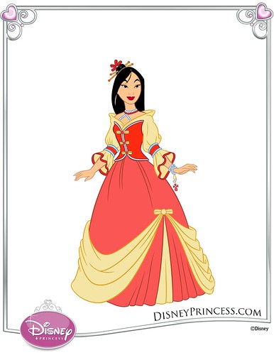 princess mulan dress