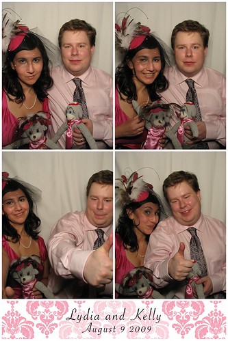 Lydia and me in the photobooth