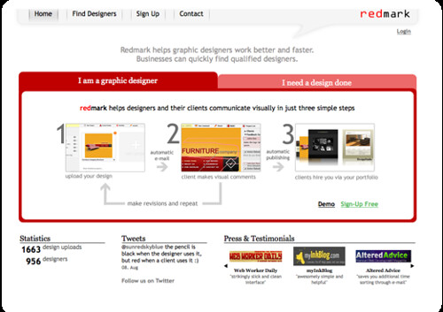 redmark - the easiest way to mark up a design and track revisions