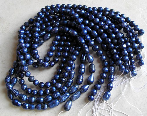 Cobalt Blue Pearls