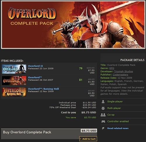 overlord steam
