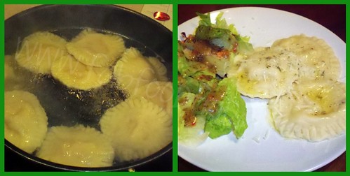 Squash Ravioli with Herbed Butter Sauce