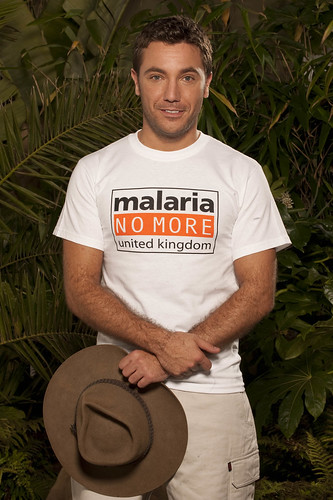  Gino D'Acampo contestant of I'm A Celebrity 2009 for Malaria No More 