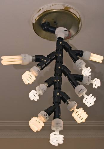 Ten-bulb CFL monstrosity