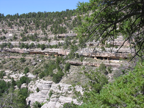 Cliff dwellings from a distance