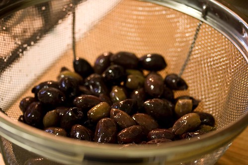 olives, mixed