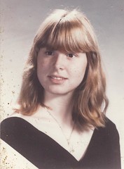 high school yearbook photo