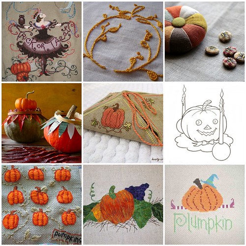 Embroidery Inspiration - Pumpkins