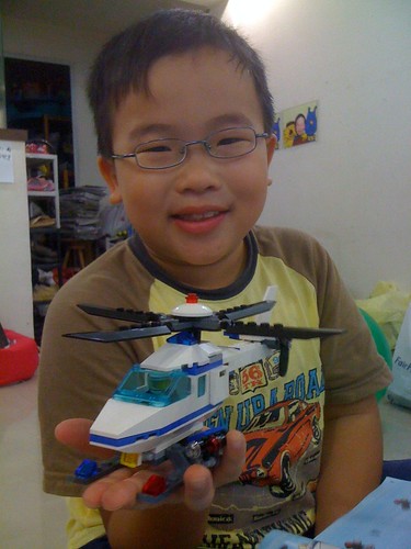 My Lego helicopter