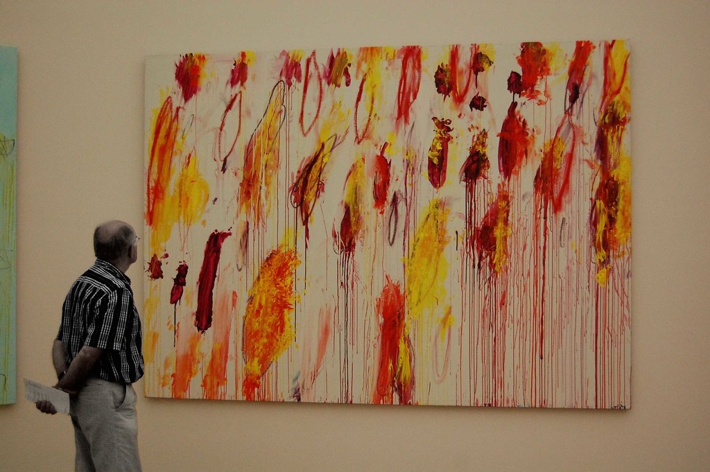 lOOking at Cy Twombly - Lepanto IV, 2001