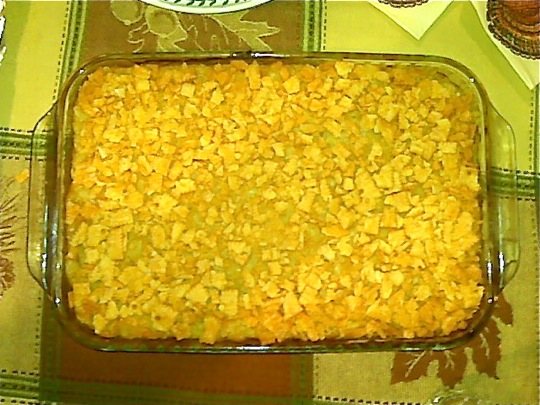 mac and cheese with cheez-it crust