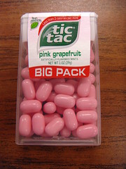 Pink Grapefruit Tic Tacs
