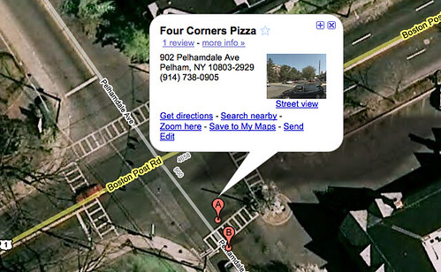 Four Corners Pizza in Pelham, NY