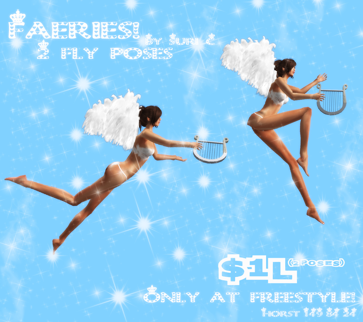 Faerie poses $1L at freestyle only