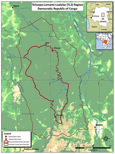 The proposed  National Park and buffer reserves