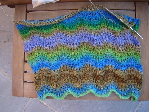 Tara ripple scarf
