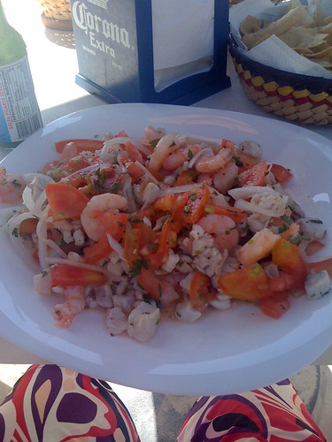 More ceviche. Shrimp and octopus. 